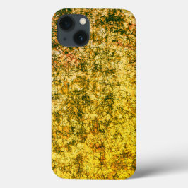 Arranhões em amarelo-ocre ligeiramente visto