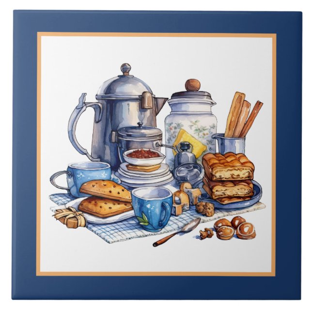 Arranjo confortável de cozinha para casa (Frente)