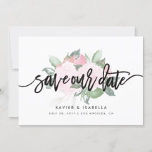 Arranjo Floral | Anúncio de Salve o Dia