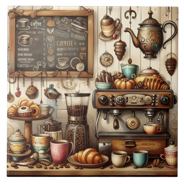 Arranjo para bares de compro para café (Frente)