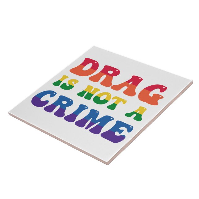 Arrastar Não É Um Azulejo De Crime (Lateral)