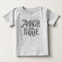 Arrgh Little Pirate - Camiseta do bebê