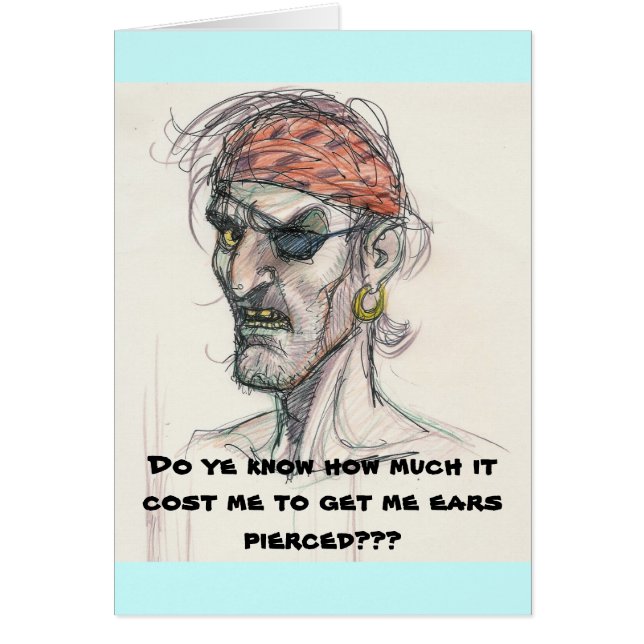 Arrrggg!!!! Cartão (Frente)