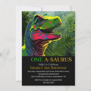 Arrume, dinossauro, Convites de Aniversário!