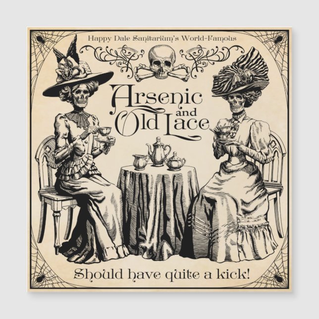 Arsênio e Antigo Lace (Frente)