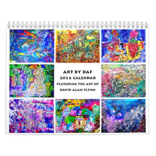 ART BY DAF 2026 CALENDÁRIO 2