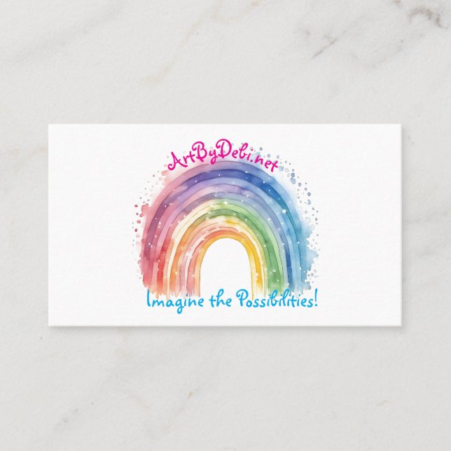 Art By Debi, Cartão de visita (Frente)