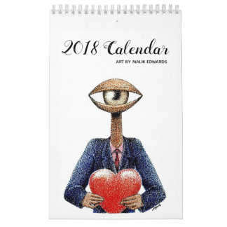 Art By Malik - Calendário 2018 (Versão 2)