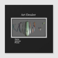 Art Dealer Fraturado Pote Magnético