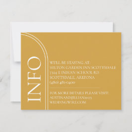 Art Deco Acentua Cartões De Invólucro De Casamento