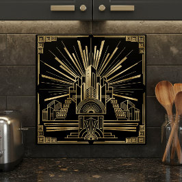 Art Deco Architectural Geometric Pat#7 ID1196