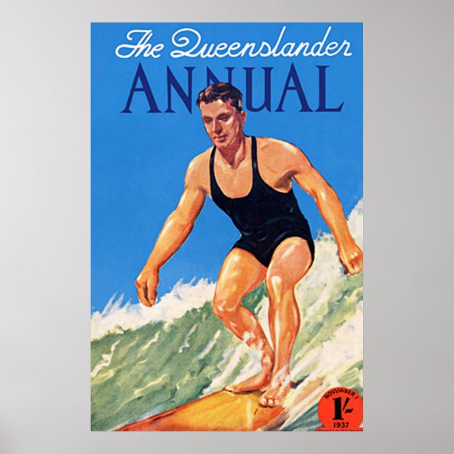 Art Deco AU Poster de viagens 3 (Frente)