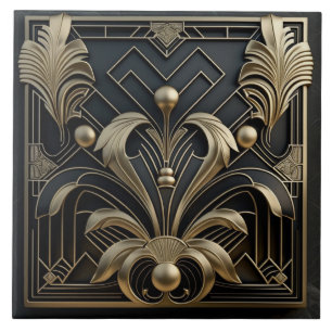 Art Deco - Azulejos cerâmicos inspirados