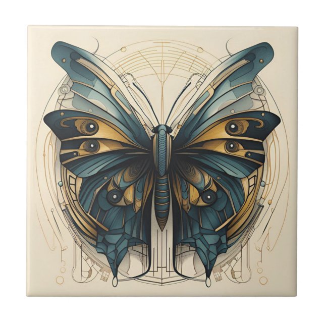 Art Deco Butterfly (Frente)