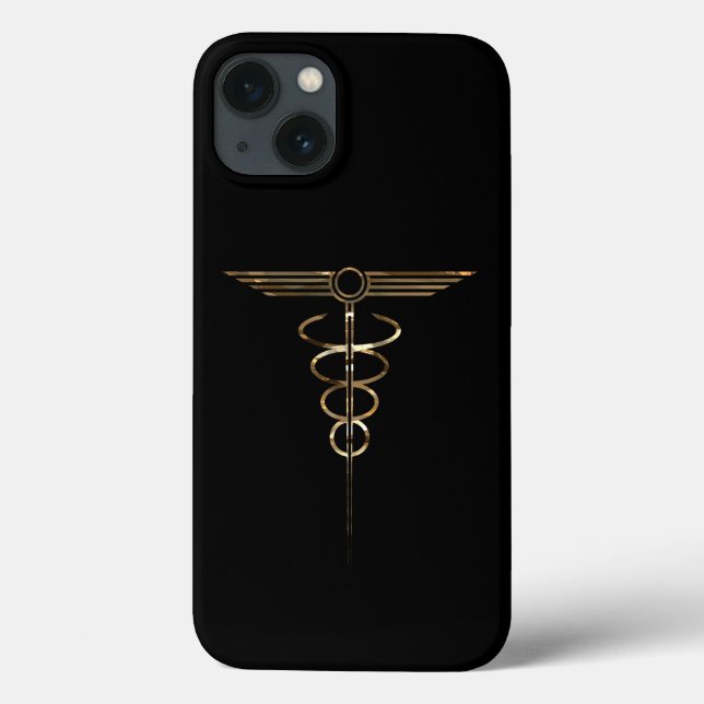 Art Deco Caduceus (Verso)