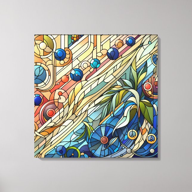 Art Deco Canvas Art (Frente)