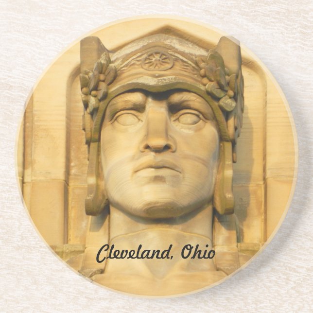 Art Deco (Cleveland) Porta copos Sandstone (Frente)