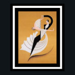 Art Deco Dancers Poster<br><div class="desc">Incrível 16 x 20 Art Deco Dancers Poster</div>