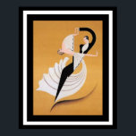 Art Deco Dancers Poster<br><div class="desc">Incrível 16 x 20 Art Deco Dancers Poster</div>
