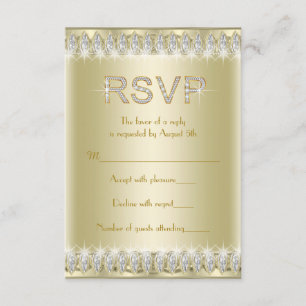 Art deco de Gatsby que ruje os anos 20 RSVP