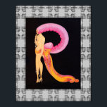 Art Deco Design com a letra R Poster da Erte<br><div class="desc">Se você optar por fazer o download, a sua loja Walgreen local fará posters de conselho do seu download em tamanhos diferentes e em várias texturas a um preço muito bom. Às vezes com desconto. Uma dica do meu amigo dos EUA. Para o Reino Unido, veja "Digital Printing" (Impressão digital)...</div>