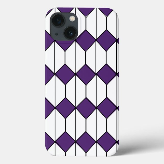 Art Deco Diamantes e Hexágonos (Verso)