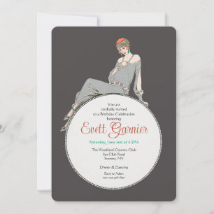 Art Deco Fashion Convite