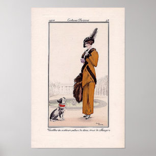 Art Deco Fashion Poster