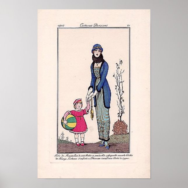 Art Deco Fashion Poster (Frente)