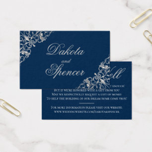 Art Deco Filigree   Marinho de prata — poço de 