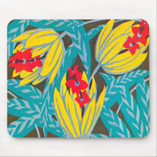 Art deco floral Mousepad #2