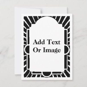 Art Deco Frame, Marquee, adicionar texto