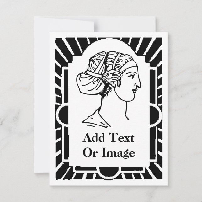 Art Deco Frame, Marquee, adicionar texto (Frente)