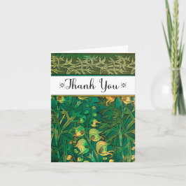 Art Deco Garden Obrigado Notas