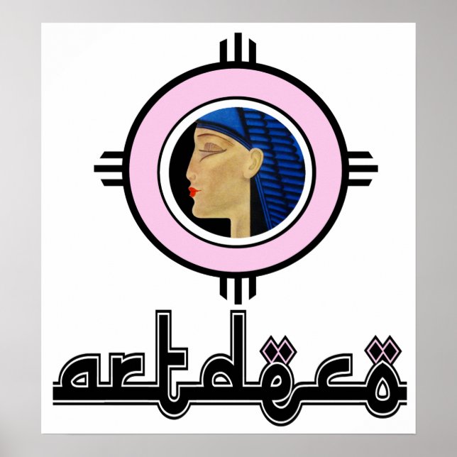 Art Deco Impressão (Frente)