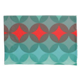art deco inspirou o teal e o abstrato vermelho