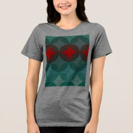 art deco inspirou o teal e o abstrato vermelho