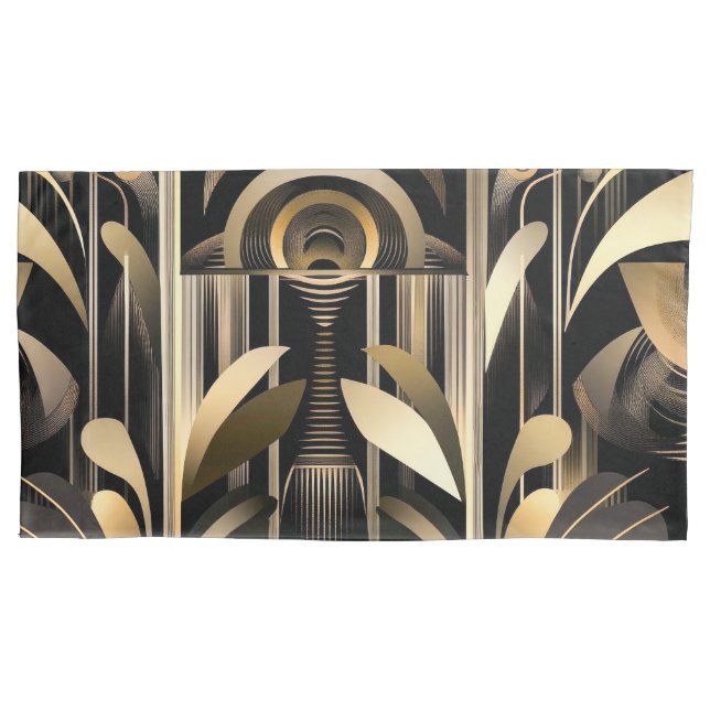 Art Deco King Pillowcase (Frente)