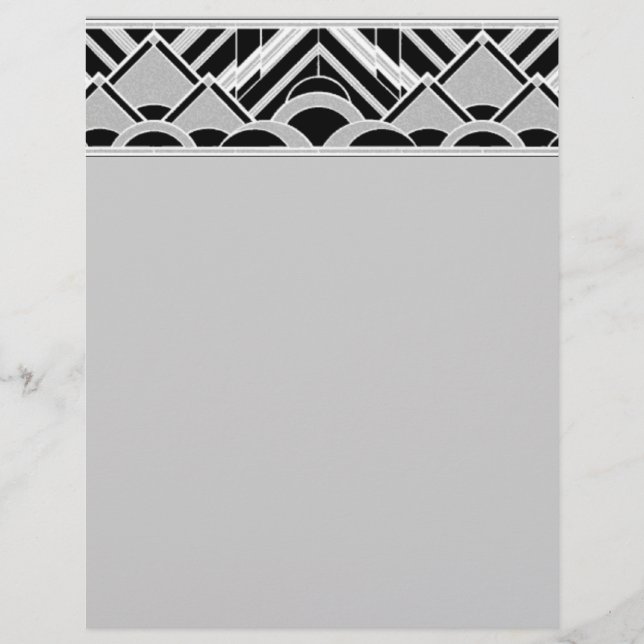 Art Deco Letterhead (Frente)
