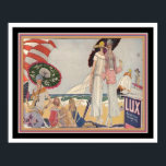 Art Deco Lux Ad Impressão 16x20 de 1920<br><div class="desc">Anúncio Deco Lux de Arte Bestial para um Toque de Flair Nostálgico no seu Decor</div>