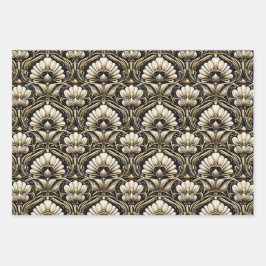 Art Deco Luxe Wrapping Paper Set