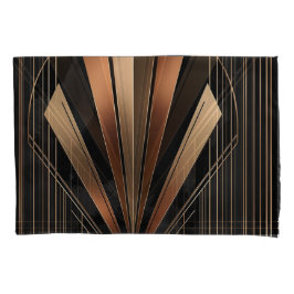 Art Deco Metallic Geometric Elegance