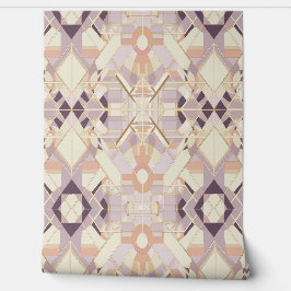 Art Deco pach plum lilcolor papel de parede person