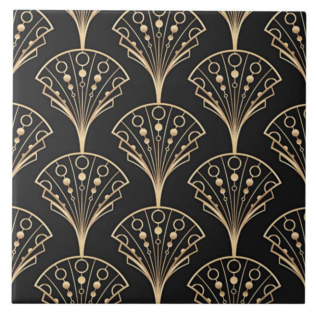 Art Deco Palmette Pattern (Frente)