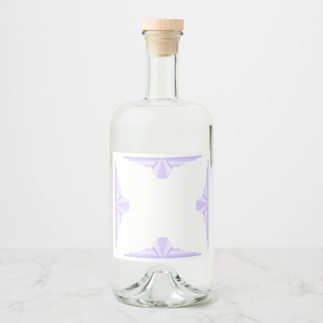 Art Deco Pattern in Lilac (Frente)