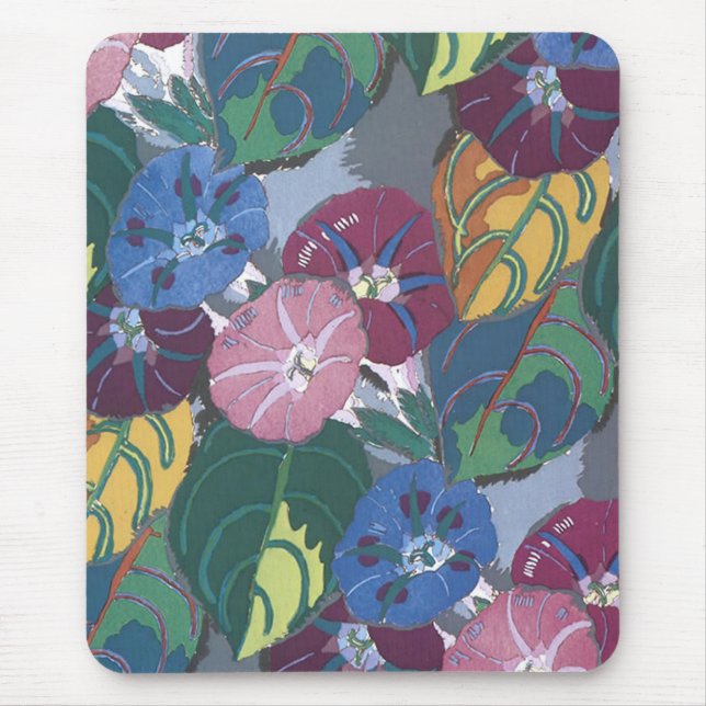 Art Deco Petunias - Mousepad (Frente)