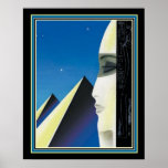 Art Deco "Pirâmides Egípcias" 16 x 20 Impressão<br><div class="desc">Impressão da Pirâmide Egípcia da Arte MacIntosh -</div>