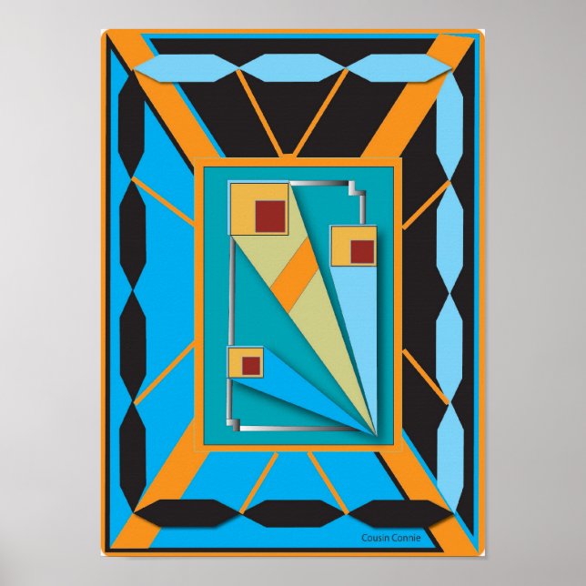 Art Deco Poster (Frente)