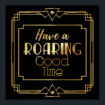 Art Deco Poster "Partido Vamos Como Gatsby"<br><div class="desc">Art Deco Poster "Partido Vamos Como Gatsby" - Excelente Gatsby Inspirado</div>