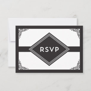 Art deco RSVP